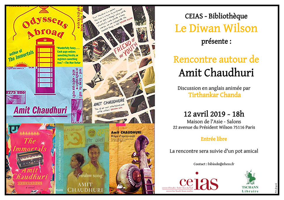 Rencontre littéraire autour d'Amit Chaudhuri